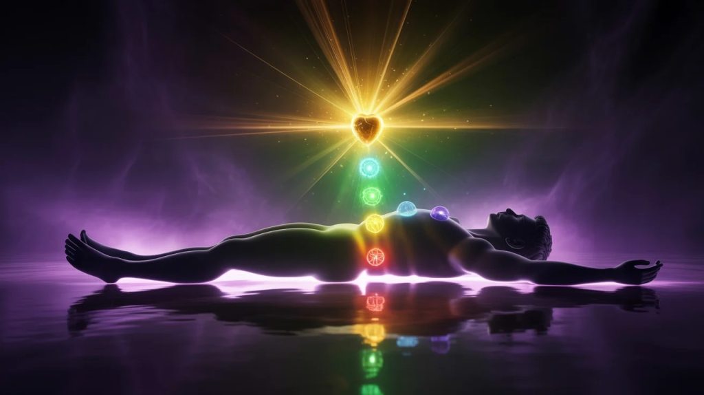 Why Were You Born Here? Chakras as Frequency Portals of Death and Rebirth